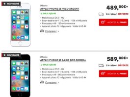 iPhone SE / iPad Pro 9,7 pouces : disponibles aussi chez Darty
