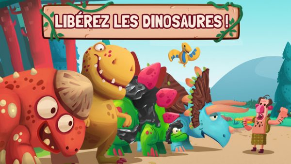 Dino-Bash-Les-dinos-vs-hommes-des-cavernes