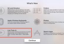 tvOS 9.2 : Apple ajoute une fonction pour accéder aux chaines en direct