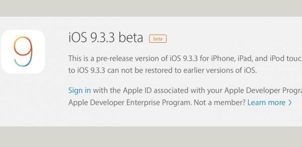 ios-9-3-3-beta-1-disponible-beta-testeurs