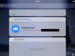 iOS 10 : Plans localise votre voiture stationnée
