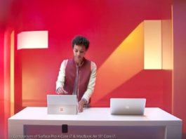 Microsoft ridiculise le MacBook Air pour vanter sa Surface Pro 4