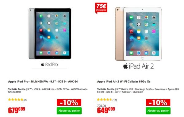 soldes-10-ipad-ipad-pro-chez-cdiscount