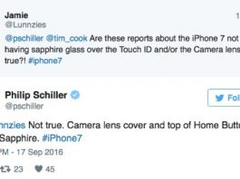 iPhone 7 : le bouton Home et l’objectif de l’APN seraient bien protégés par du saphir