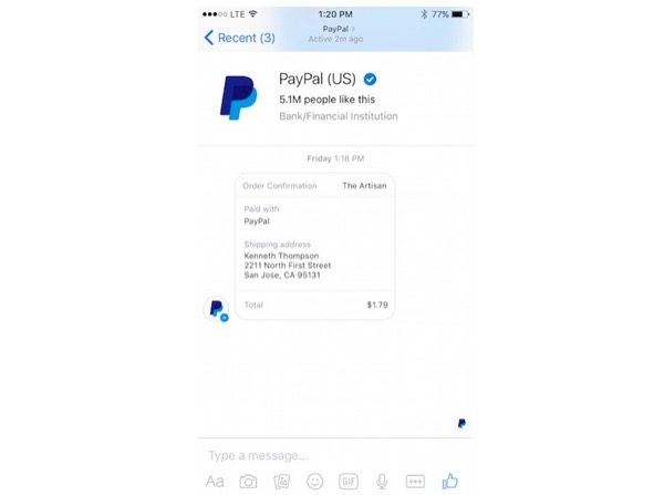 facebook-messenger-permet-desormais-denvoyer-recevoir-de-largent-via-paypal