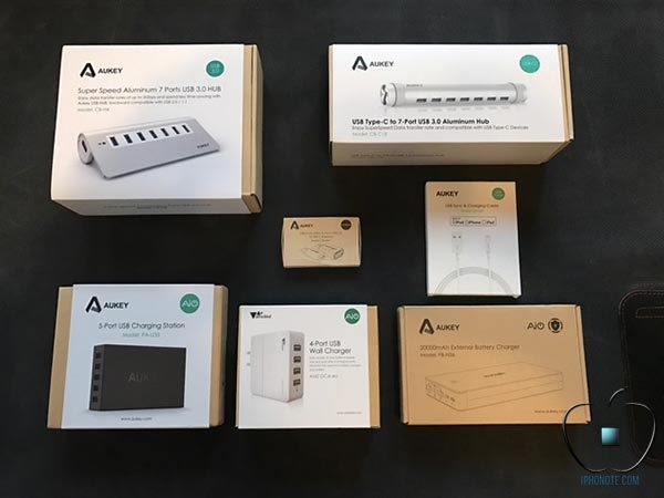 accessoires-aukey-pour-macbook-pro-iphone