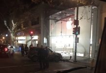Cambriolage de l’Apple Store de Palo Alto à la voiture bélier