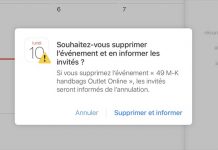 iCloud : Apple permet enfin de lutter contre les spams du Calendrier