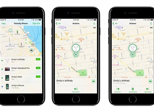 Find My AirPods : iOS 10.3 bêta 1 permet de retrouver vos AirPods