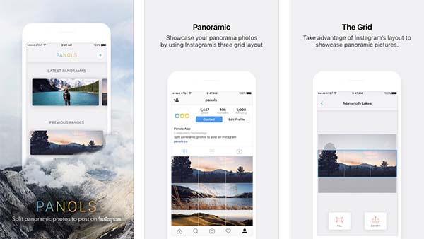 Apple vous offre l'app photo Panols depuis son application Apple Store