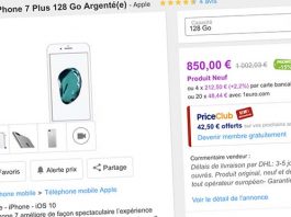 Bons Plans Priceminister : iPhone 7 Plus (32 / 128 / 256Go), et iPhone 7 128Go + bons d’achat Bons Plans Priceminister : iPhone 7 Plus (32 / 128 / 256Go), et iPhone 7 128Go + bons d’achat