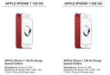 Cdiscount propose aussi les iPhone 7 et 7 Plus Product(RED)
