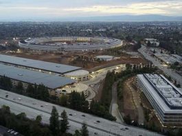 Un nouvel survol de l'Apple Park avant son inauguration