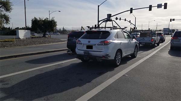 Apple a commencé ses tests de voiture à conduite autonome en Californie