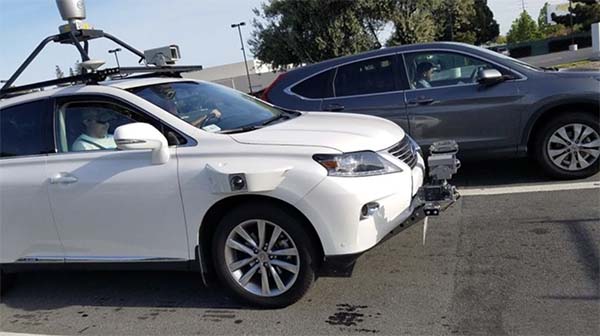Apple a commencé ses tests de voiture à conduite autonome en Californie