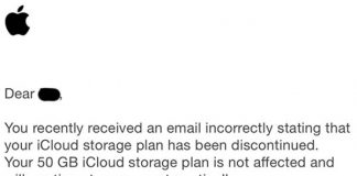 Apple s'excuse auprès des utilisateurs pour la fausse alerte sur l'abonnement iCloud