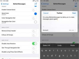 BetterMessages ajoute de nouvelles fonctions à l'app Messages sous iOS 10