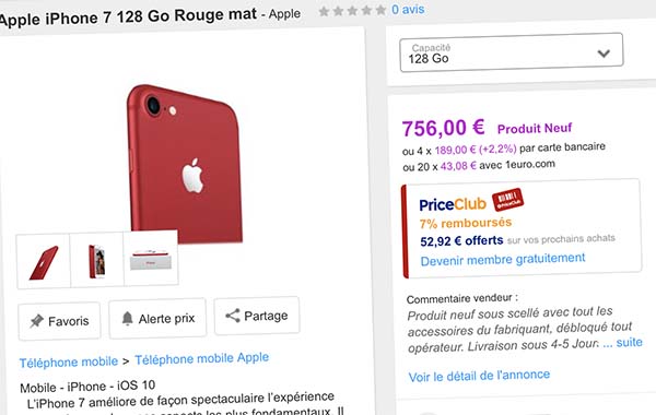 bons-plans-priceminister-iphone-7-7plus-red-iphone-se-drone-dji-phantom-bons-dachat Bons Plans Priceminister : iPhone 7/ 7Plus RED, iPhone SE, Drone DJI Phantom + bons d'achat