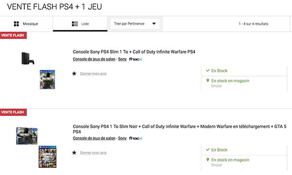 Bons Plans : PS4 Slim 1To + 1 jeu, des casques audio, un vidéoprojecteur et plus