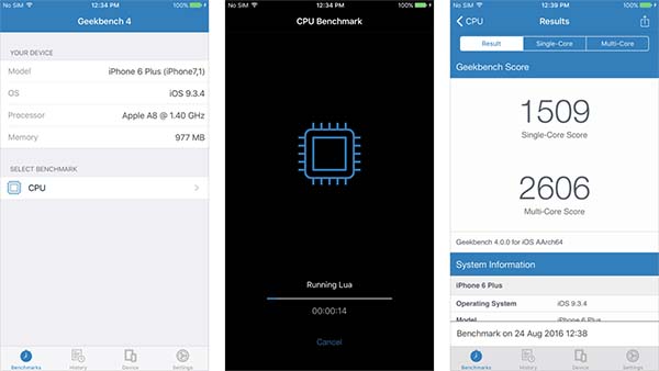 GeekBench 4 disponible gratuitement pour une durée limitée