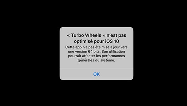 iOS 11 : Apple pourrait supprimer le support des applications 32 bits dès cet automne