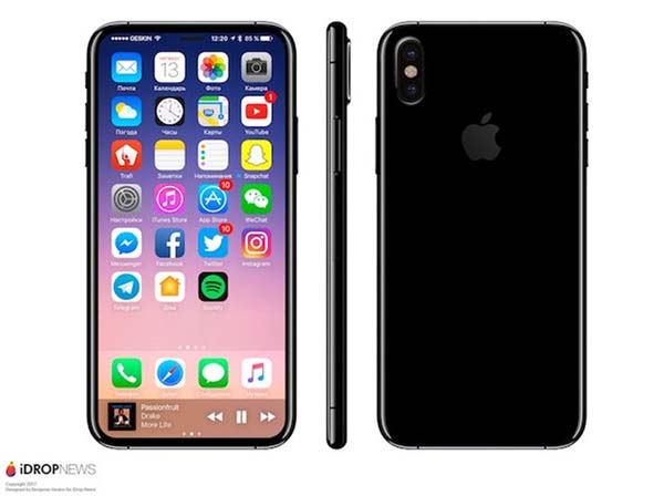 iPhone 8 : un nouveau concept 3D et de nouveaux détails sur les caractéristiques