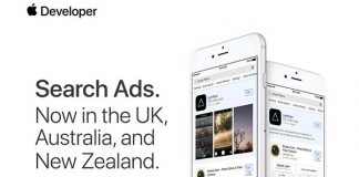 App Store : Apple lance les pubs de recherche dans trois nouveaux pays
