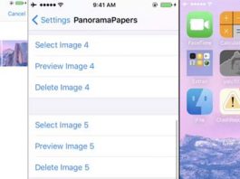 PanoramaPapers : ajoutez plusieurs fonds d'écran sous iOS 10