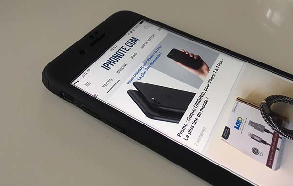 Promo sur la Coque 360° pour iPhone 7 & 7 Plus avec une protection d'écran en verre