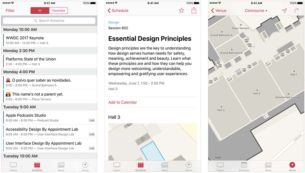 Apple met à jour son application WWDC pour la conférence début juin