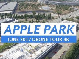 Apple Park : une nouvelle vue aérienne sur le site avant son inauguration [Vidéo 4K]