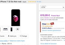 Bons Plans Priceminister : iPhone 7 32Go et iPhone 7 128Go RED + bon d'achats
