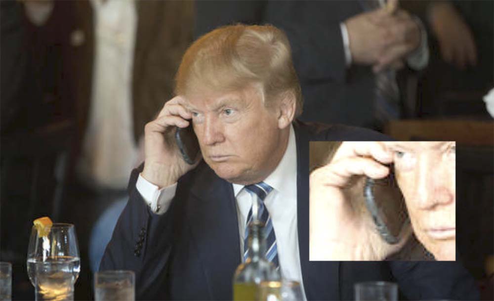 Enfin un iPhone pour Donald Trump...mais avec une seule application !