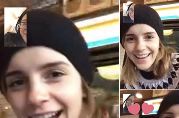 Emma Watson fait une surprise à l'une de ses fans en FaceTime