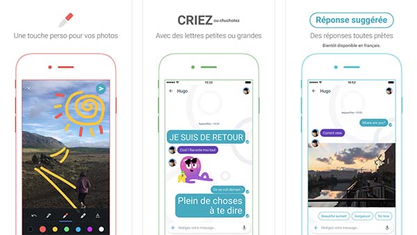 Google Allo : ajout du mode incognito dans les conversations de groupe et gestion des notifications