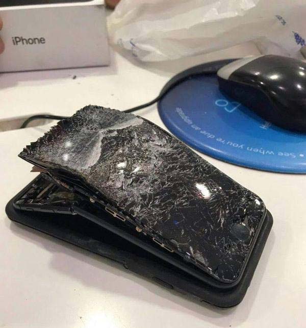 Insolite : son iPhone 7 explose dans sa main !