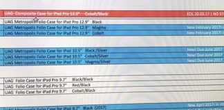 iPad Pro 10,5 pouces : une présentation à la WWDC et sa commercialisation en juin ?