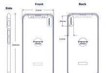 iPhone 8 : un nouveau schéma montre le Touch ID au dos de l'appareil
