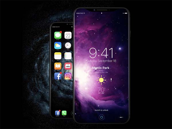 Quand l'iPhone 8 se dote d'iOS 11 dans un nouveau concept !