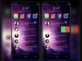 Quand l'iPhone 8 se dote d'iOS 11 dans un nouveau concept !