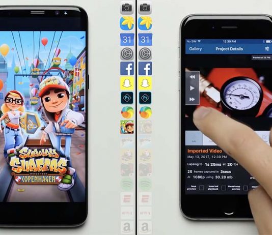 Speed Test : quand l'iPhone 6s de 2015 bat le Galaxy S8 de 2017