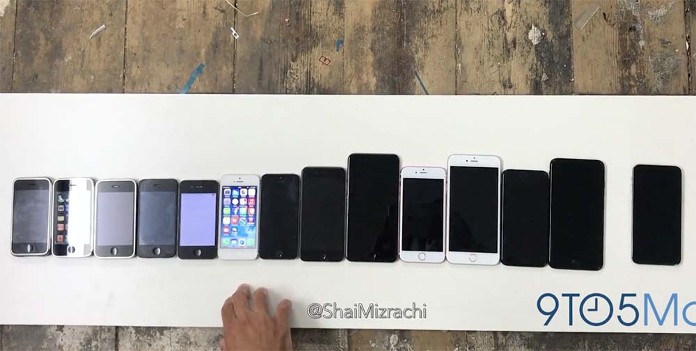 10 ans d'iPhone en une vidéo !