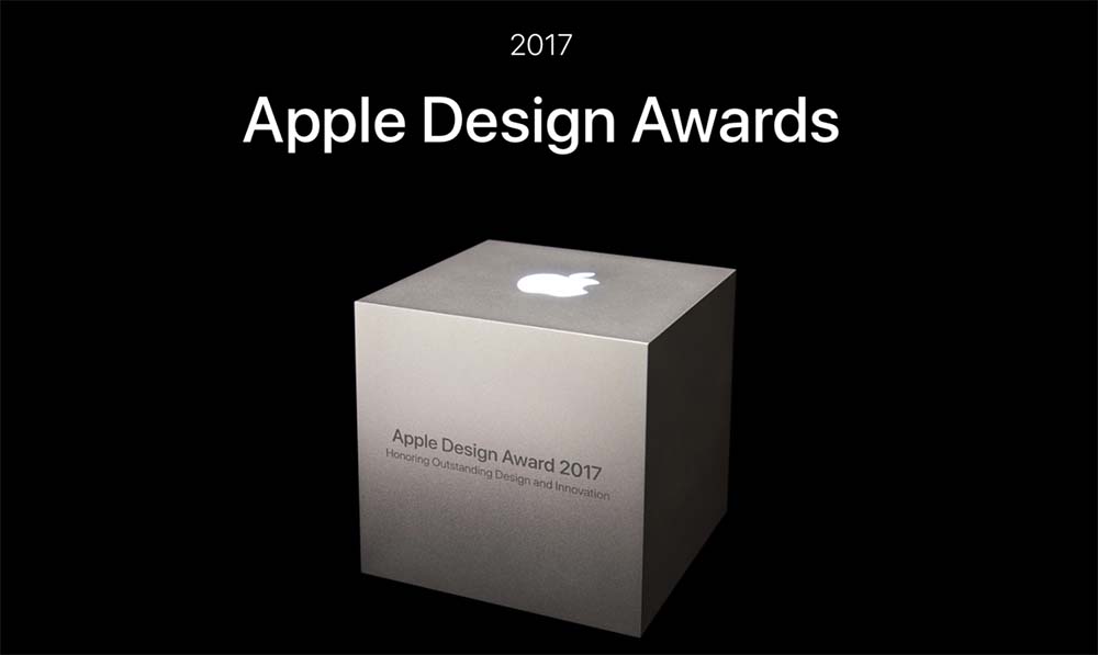 Apple Design Awards 2017 : Apple met à l'honneur 12 apps et leurs développeurs