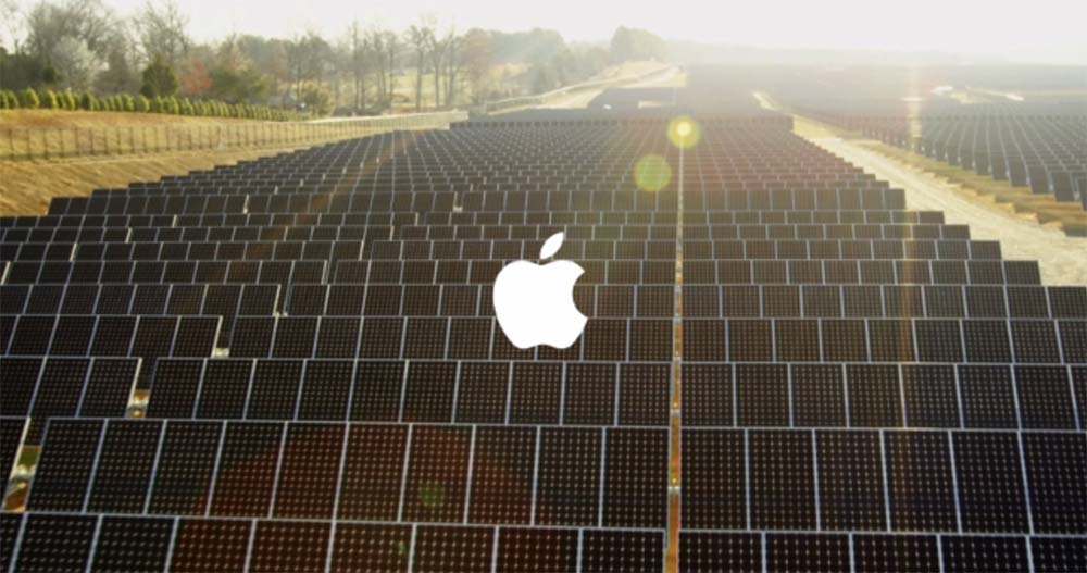 Apple investit 1 milliard de dollars dans les énergies renouvelables