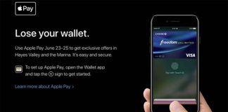 Apple lance les réductions Apple Pay à San Francisco