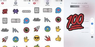 Et maintenant des autocollants avec la mise à jour de l'app WWDC