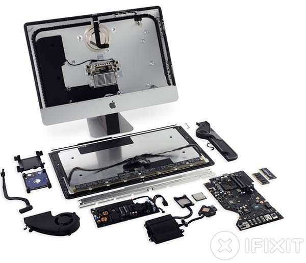 iMac 21.5" 4K 2017 : la mémoire RAM et CPU sont amovibles !