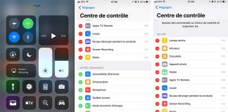 iOS 11 - Centre de contrôle : nouvelle interface, compatible 3D Touch et nouvelles options