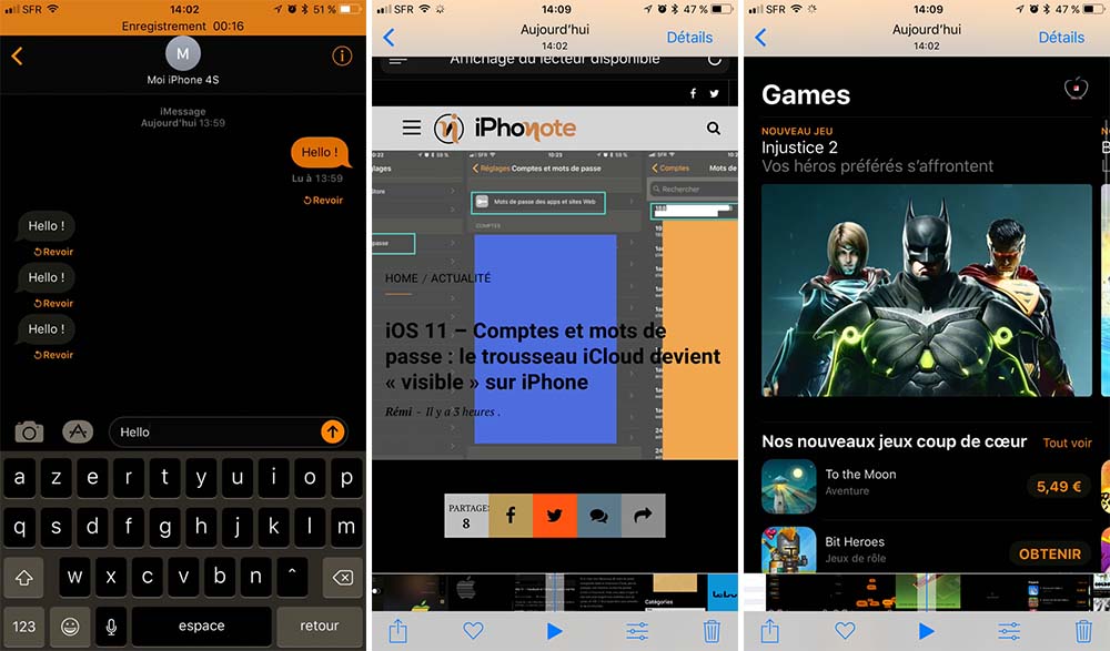 iOS 11 - Le Dark Mode est à moitié là ! [Vidéo]
