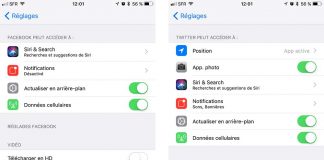 iOS 11 - Facebook et Twitter en natif, c'est fini !